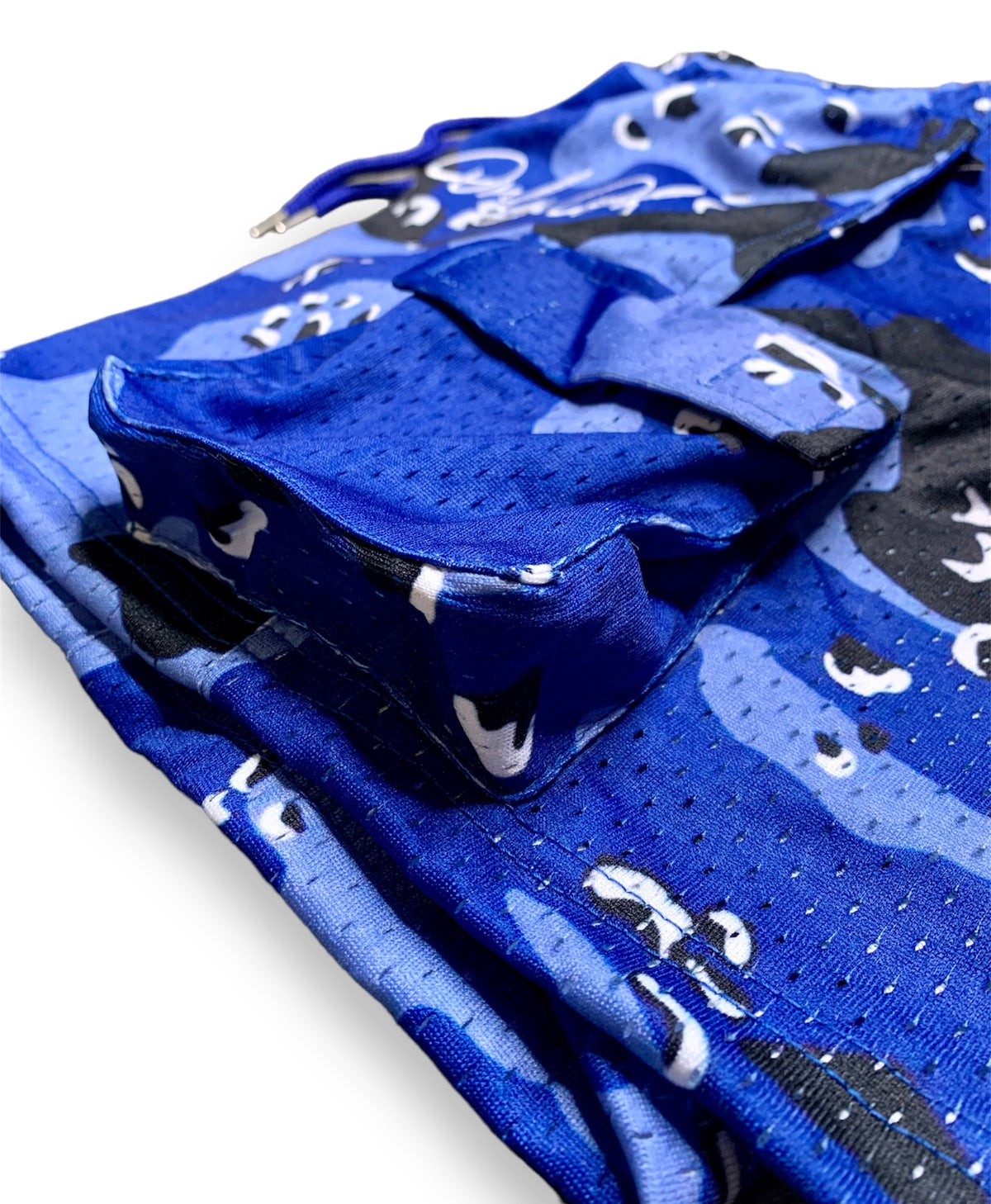 Desert Camo Cargo - Royal Blue
