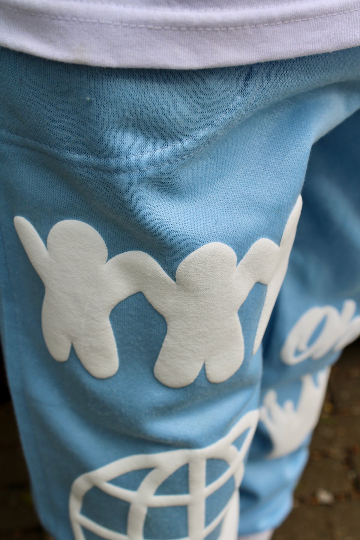 'Think Global' Sweatpant - Baby Blue