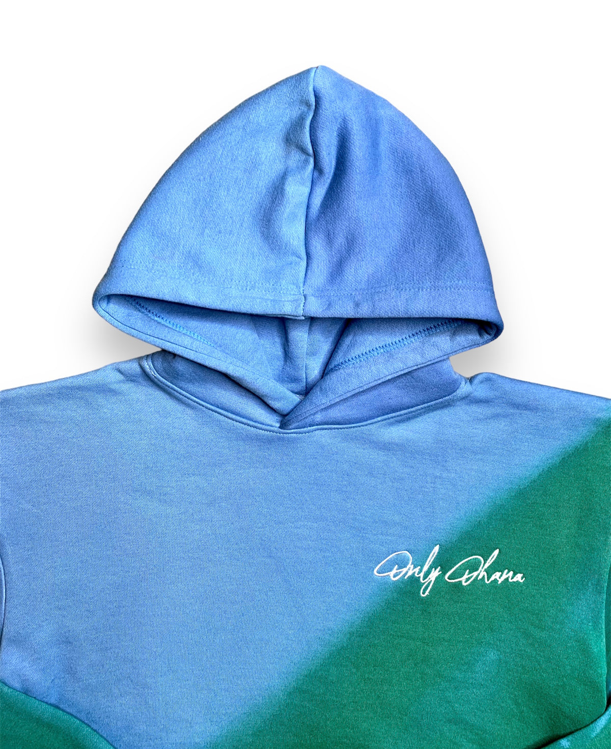 Signature Cropped Pull-Over - Earth Tie Dye