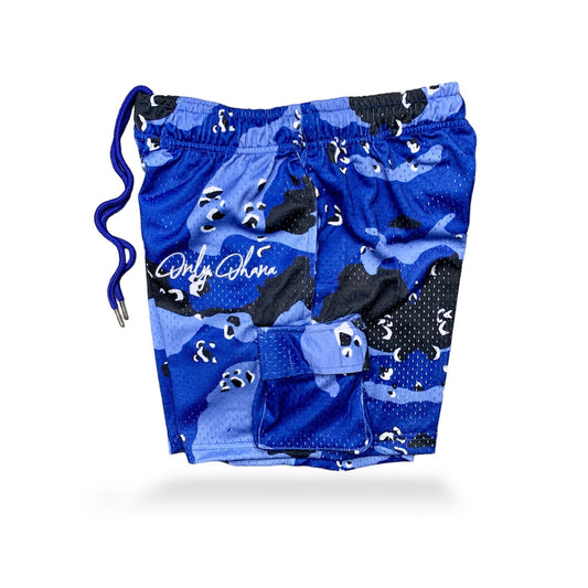 Desert Camo Cargo - Royal Blue