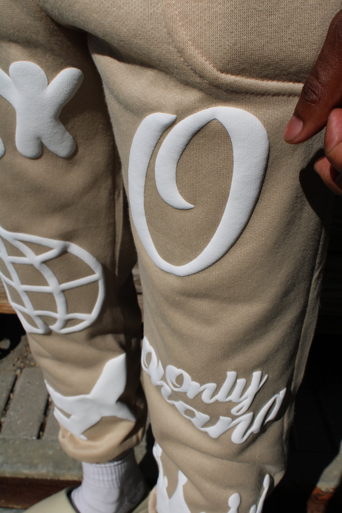 'Think Global' Sweatpant - Sand