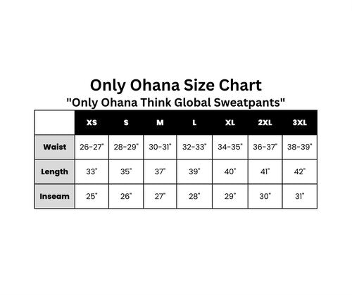 'Think Global' Sweatpant - Black
