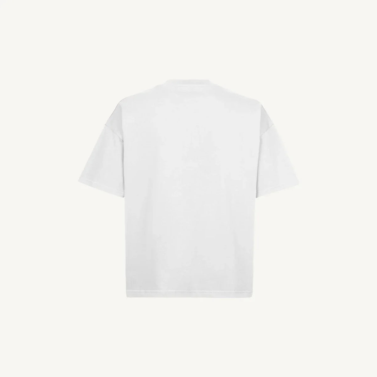 White Oversized Boxy Tee